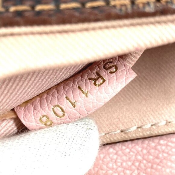 LOUIS VUITTON N42262 Damier Crampton Bag Hand Bag Backpack Canvas pink/Brown
